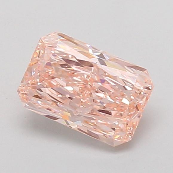 1.09 Ct. Fancy Vivid Pink Radiant Lab Grown Diamond