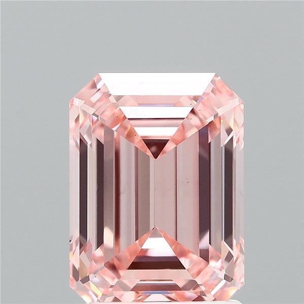 2.02 Ct. Fancy Vivid Pink Emerald Lab Grown Diamond