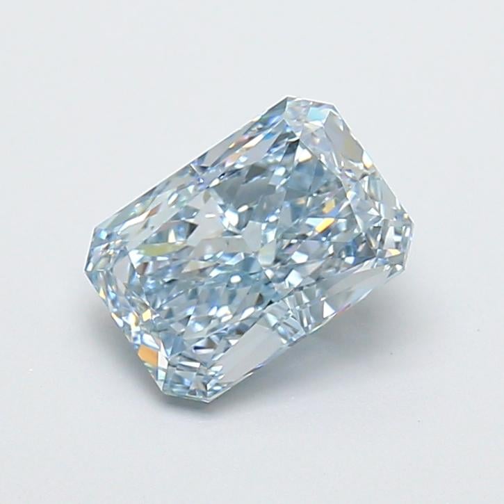 2.05 Ct. Fancy Intense  Blue Radiant Lab Grown Diamond