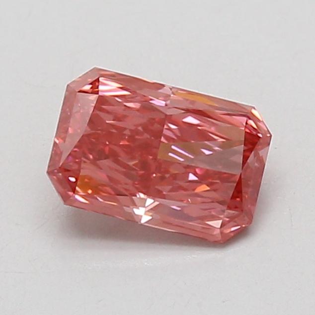 1.06 Ct. Fancy Vivid Pink Radiant Lab Grown Diamond