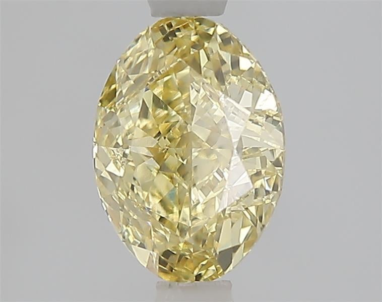 1.51 Ct. Fancy Yellow Oval Lab Grown Diamond