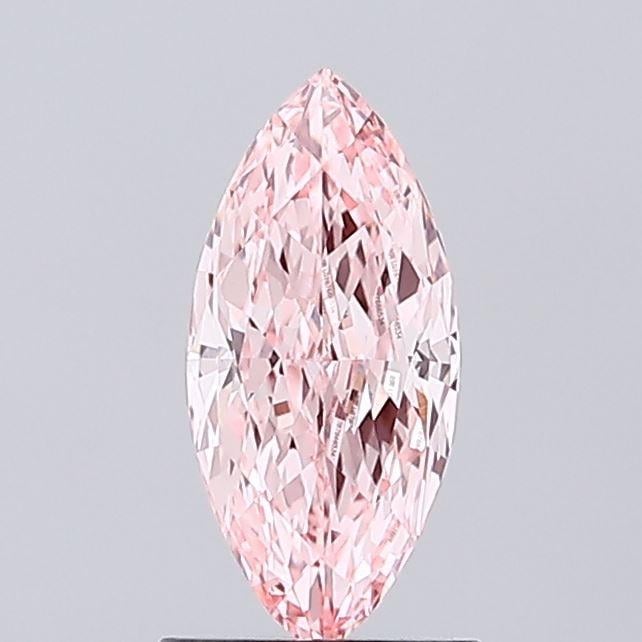 1.04 Ct. Fancy Vivid Pink Marquise Lab Grown Diamond