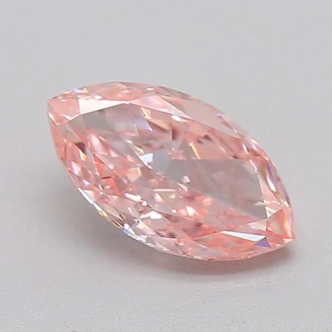0.71 Ct. Fancy Intense Pink Marquise Lab Grown Diamond