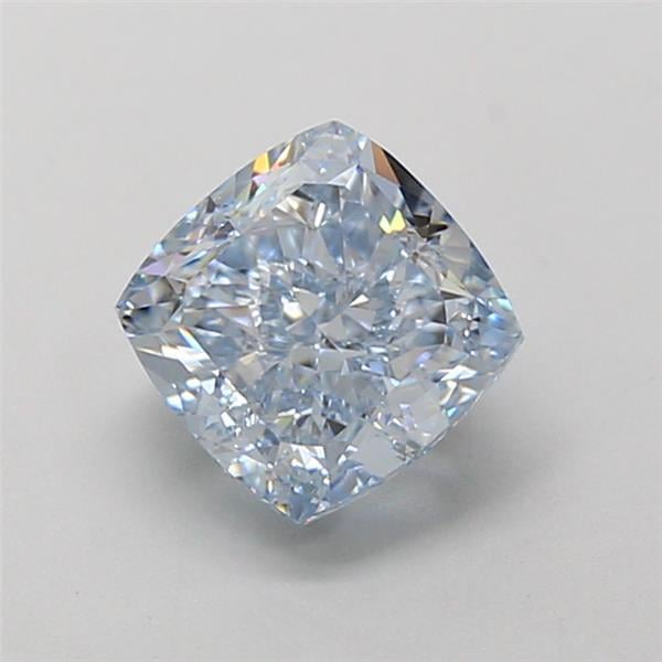 1.87 Ct. Fancy  Blue Cushion Lab Grown Diamond