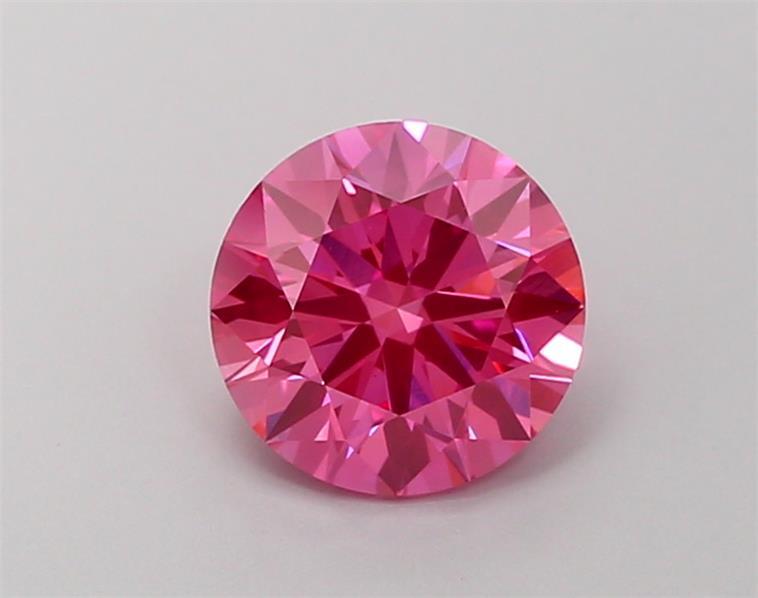 1.80 Ct. Fancy Vivid Pink Round Lab Grown Diamond