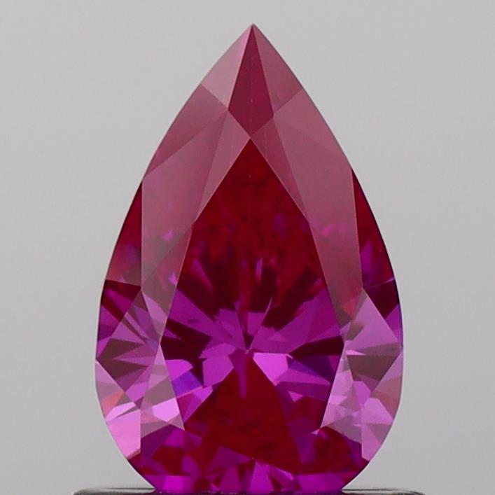 0.80 Ct. Fancy Deep Pink Pear Lab Grown Diamond