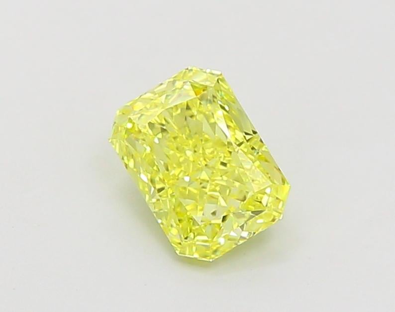 1.06 Ct. Fancy Vivid Yellow Radiant Lab Grown Diamond
