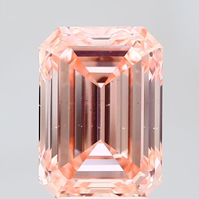 4.00 Ct. Fancy Vivid Pink Emerald Lab Grown Diamond