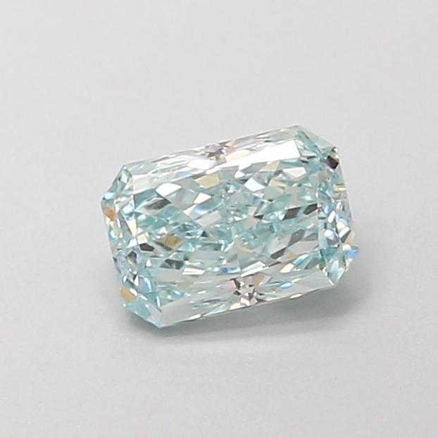 0.57 Ct. Fancy Green Radiant Lab Grown Diamond