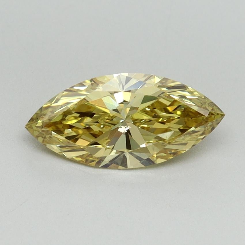 1.00 Ct. Fancy Intense Yellow Marquise Lab Grown Diamond
