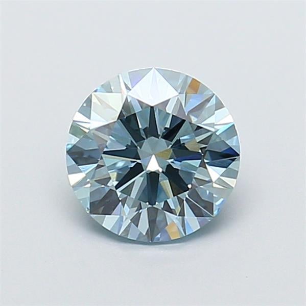 1.20 Ct. Fancy Intense  Blue Round Lab Grown Diamond