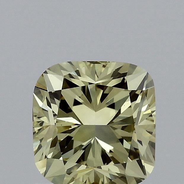 1.05 Ct. Fancy Intense Yellow Cushion Lab Grown Diamond