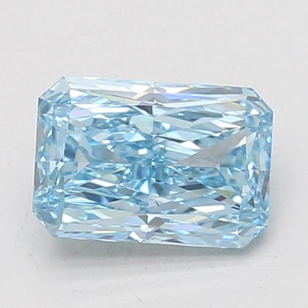 1.59 Ct. Fancy Vivid Blue Radiant Lab Grown Diamond