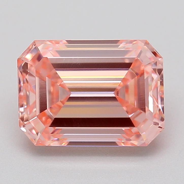 1.01 Ct. Fancy Vivid  Pink Emerald Lab Grown Diamond