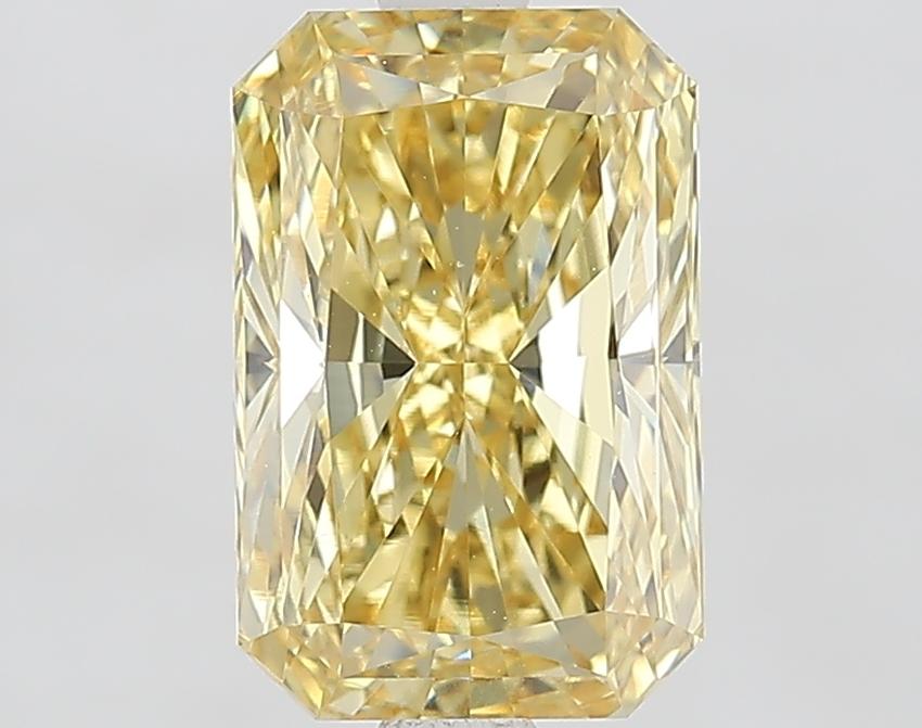 2.46 Ct. Fancy Intense Yellow Radiant Lab Grown Diamond