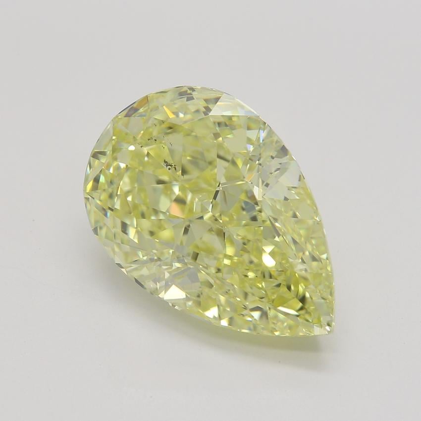 5.03 Ct. Fancy Yellow Pear Diamond