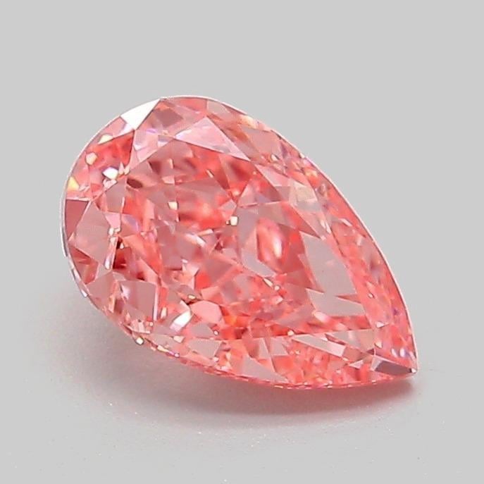 1.05 Ct. Fancy Vivid Pink Pear Lab Grown Diamond