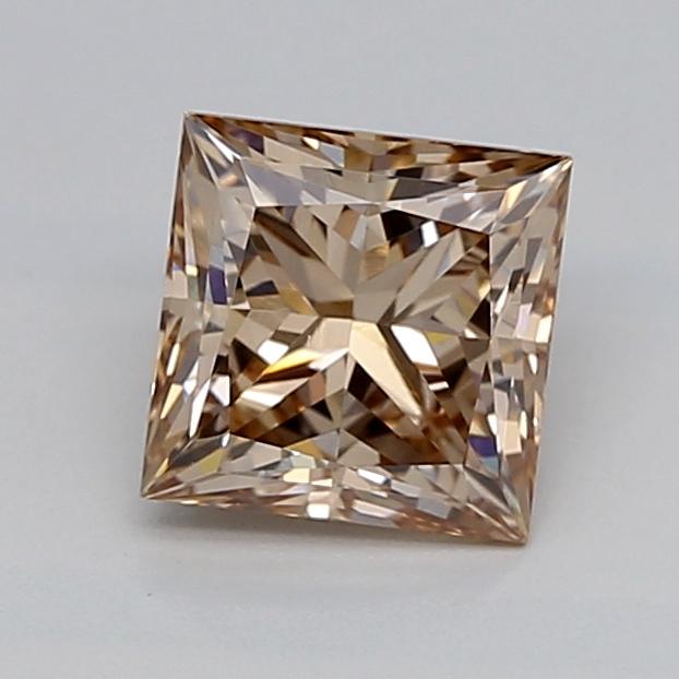 1.02 Ct. Fancy Light  Brown Princess Lab Grown Diamond