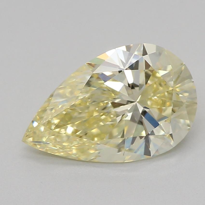 1.03 Ct. Fancy Yellow Pear Lab Grown Diamond