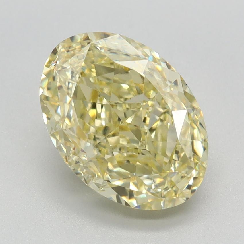 2.28 Ct. Fancy Intense Yellow Oval Lab Grown Diamond