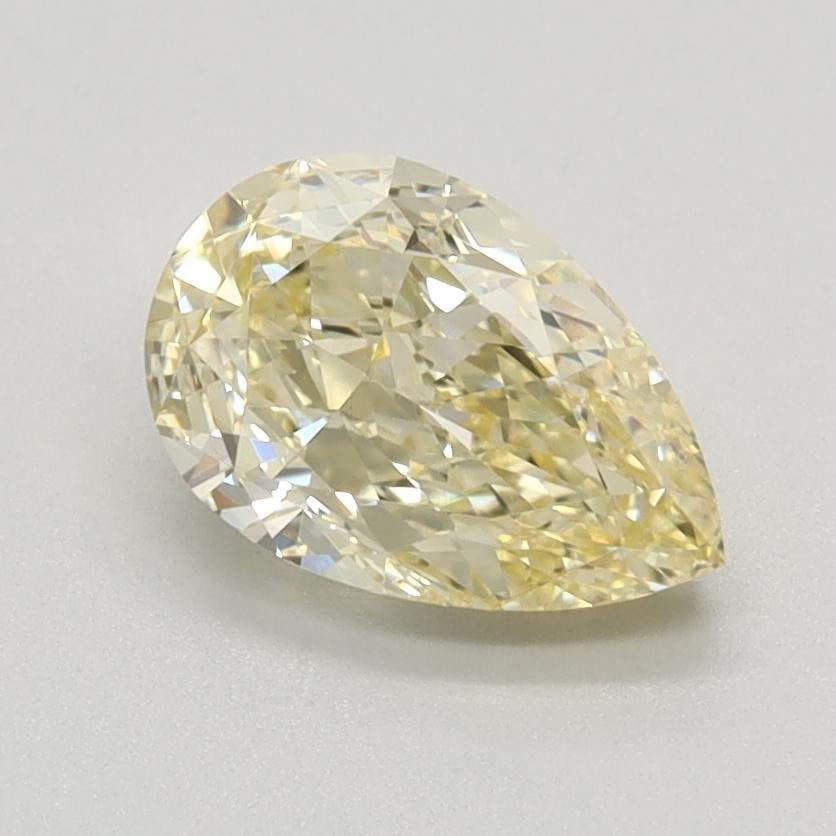 1.16 Ct. Fancy Yellow Pear Lab Grown Diamond
