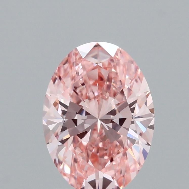 1.20 Ct. Fancy Vivid Pink Oval Lab Grown Diamond