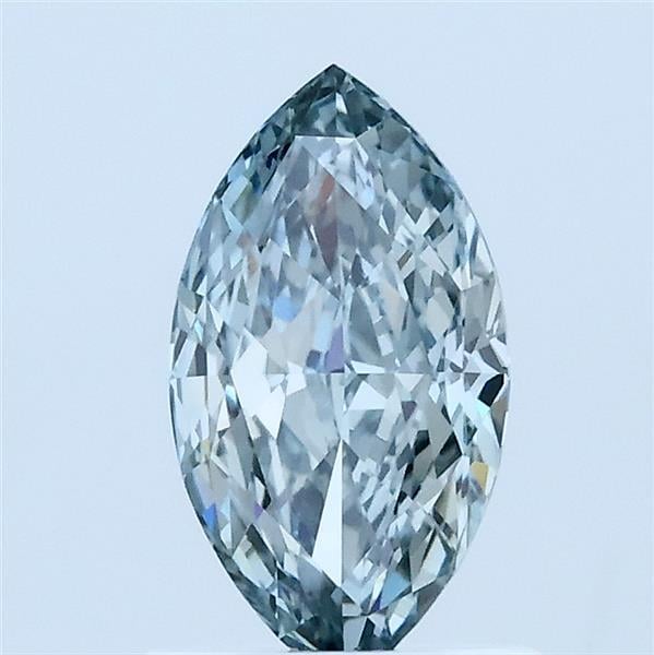 1.04 Ct. Fancy Gray Green Marquise Lab Grown Diamond