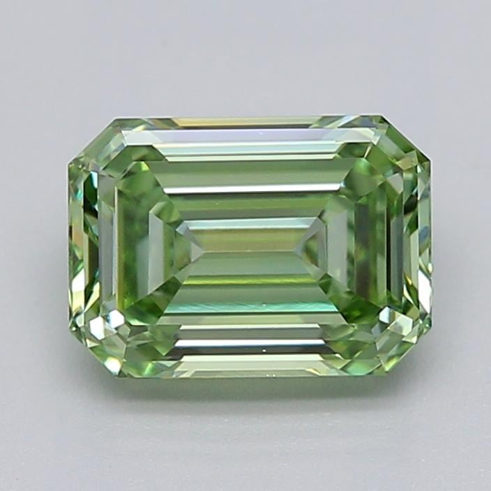 1.52 Ct. Fancy Green Emerald Lab Grown Diamond