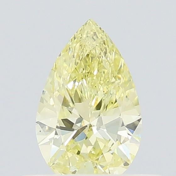 0.36 Ct. Fancy Intense Yellow Pear Lab Grown Diamond