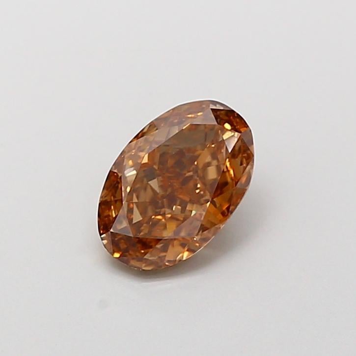1.13 Ct. Fancy Light  Brown Oval Lab Grown Diamond