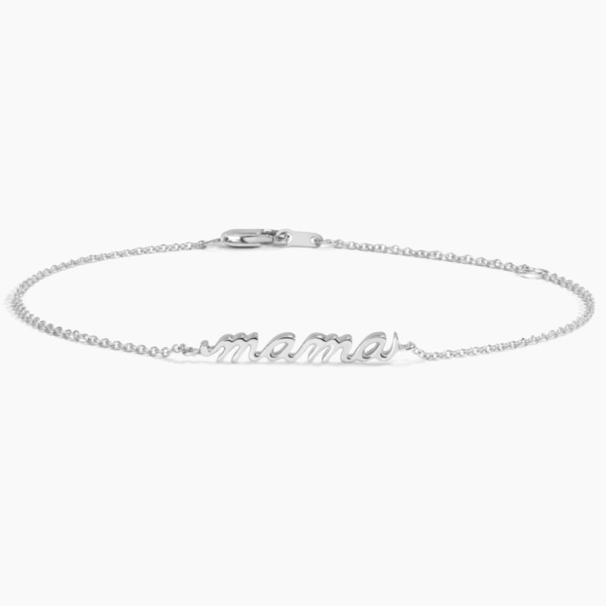 Silver Mama Bracelet