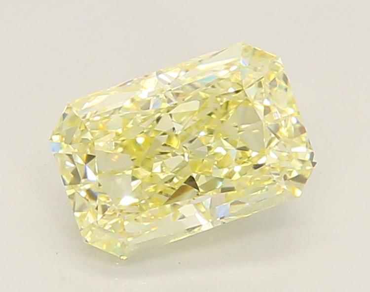 1.55 Ct. Fancy Light Yellow Radiant Lab Grown Diamond