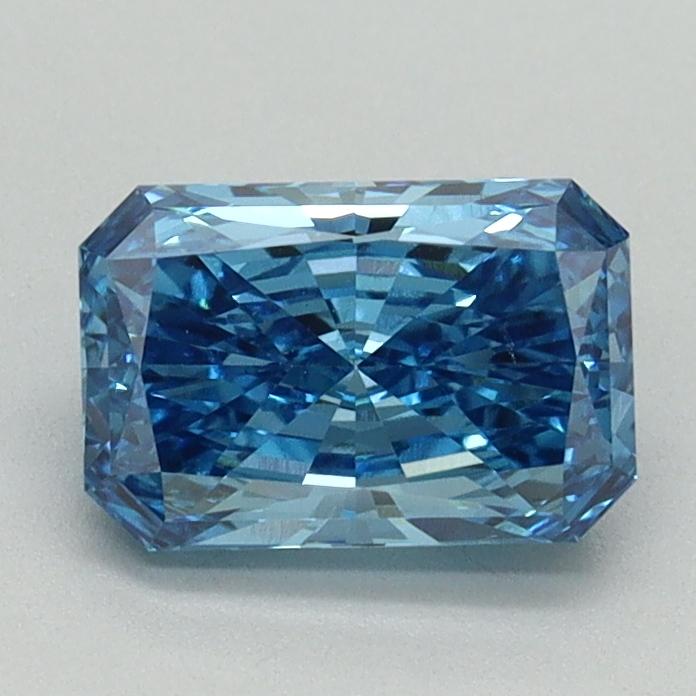 1.04 Ct. Fancy Vivid Blue Radiant Lab Grown Diamond