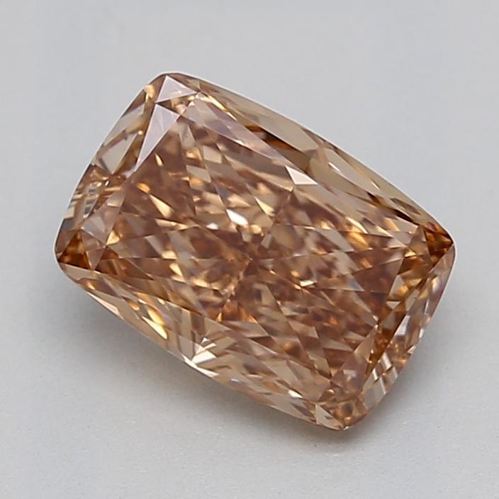 1.04 Ct. Fancy Light  Yellow Cushion Lab Grown Diamond