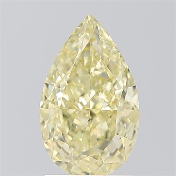 2.05 Ct. Fancy Light Yellow Pear Lab Grown Diamond