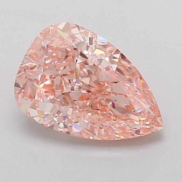 1.72 Ct. Fancy Vivid Pink Pear Lab Grown Diamond