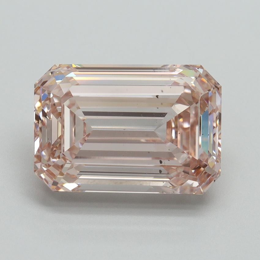 6.56 Ct. Fancy Intense Pink Emerald Lab Grown Diamond