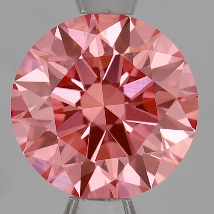 1.04 Ct. Fancy Vivid Pink Round Lab Grown Diamond