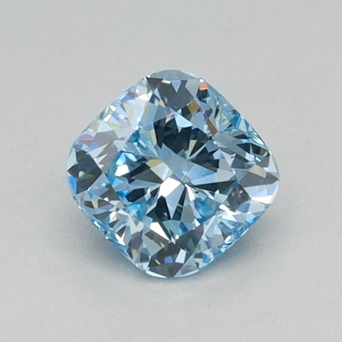 0.43 Ct. Fancy Intense Blue Cushion Lab Grown Diamond