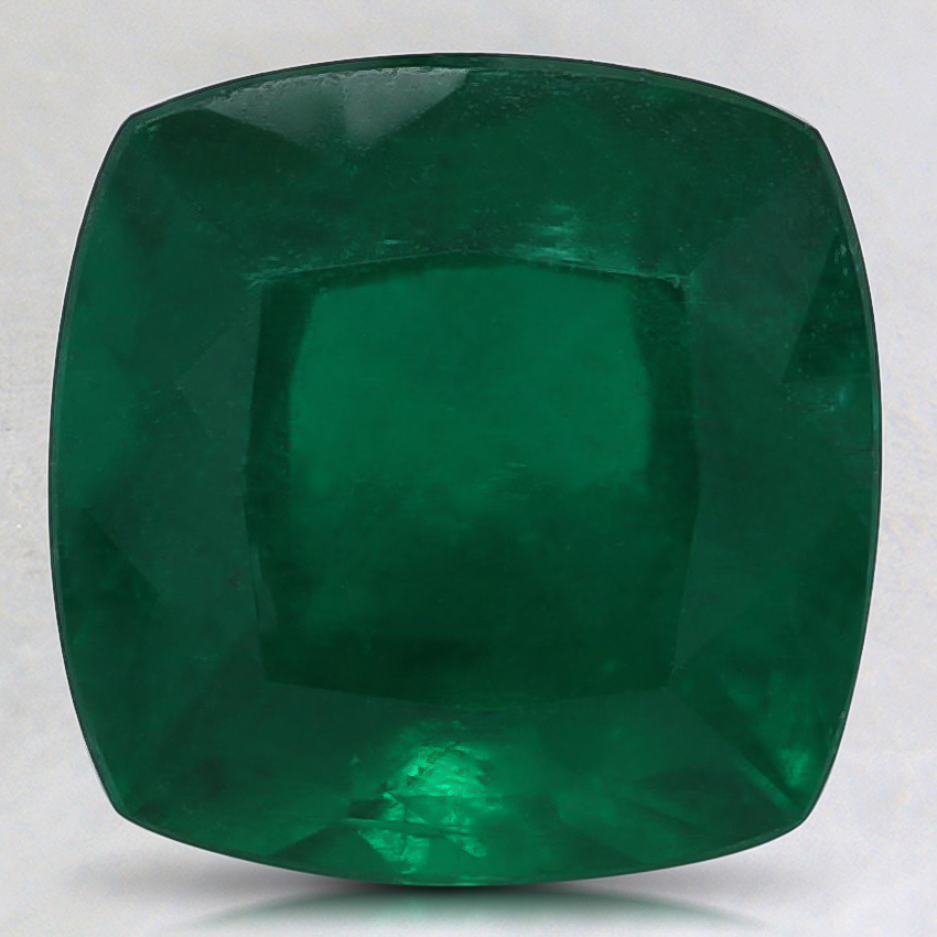 9mm Premium Cushion Emerald