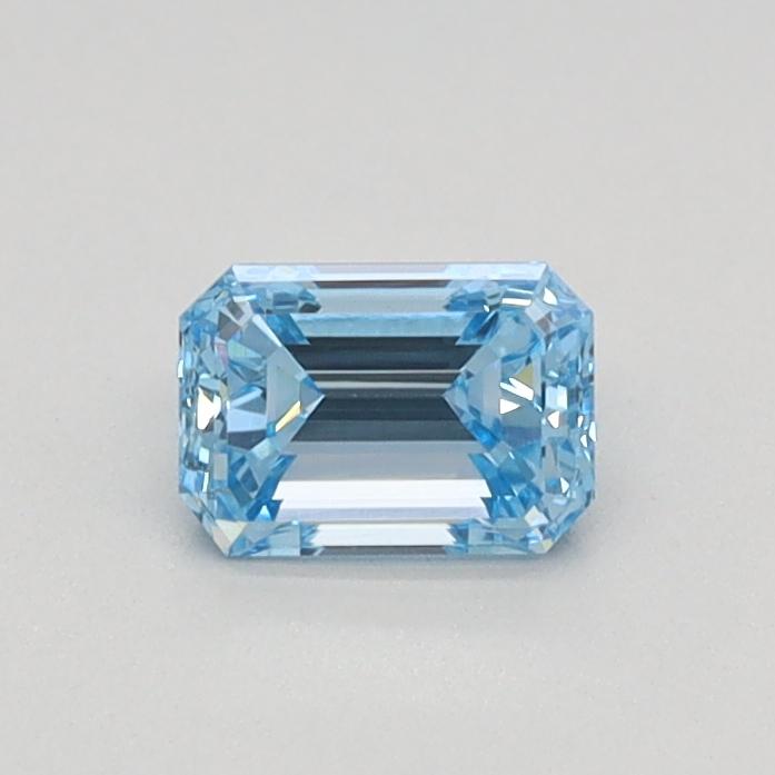 0.39 Ct. Fancy Intense Blue Emerald Lab Grown Diamond