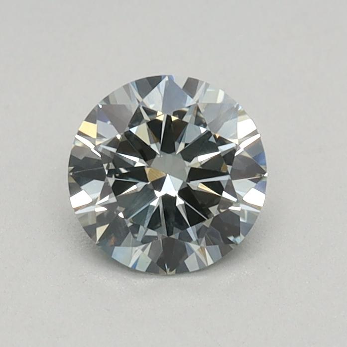 0.35 Ct. Fancy Green Round Lab Grown Diamond