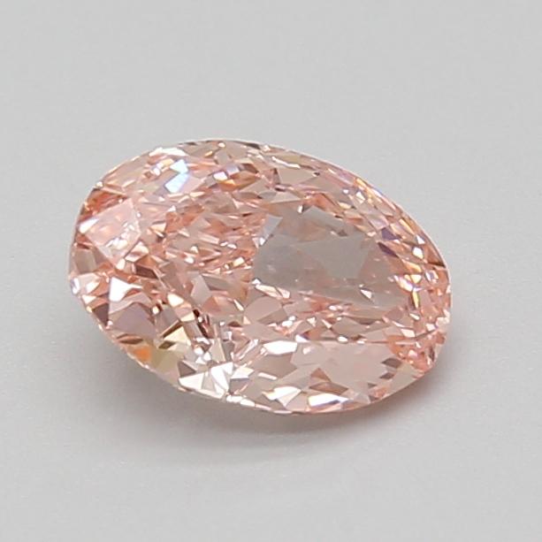 1.05 Ct. Fancy Vivid Pink Oval Lab Grown Diamond