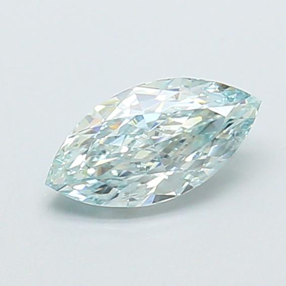 0.69 Ct. Fancy Fancy Green Marquise Lab Grown Diamond