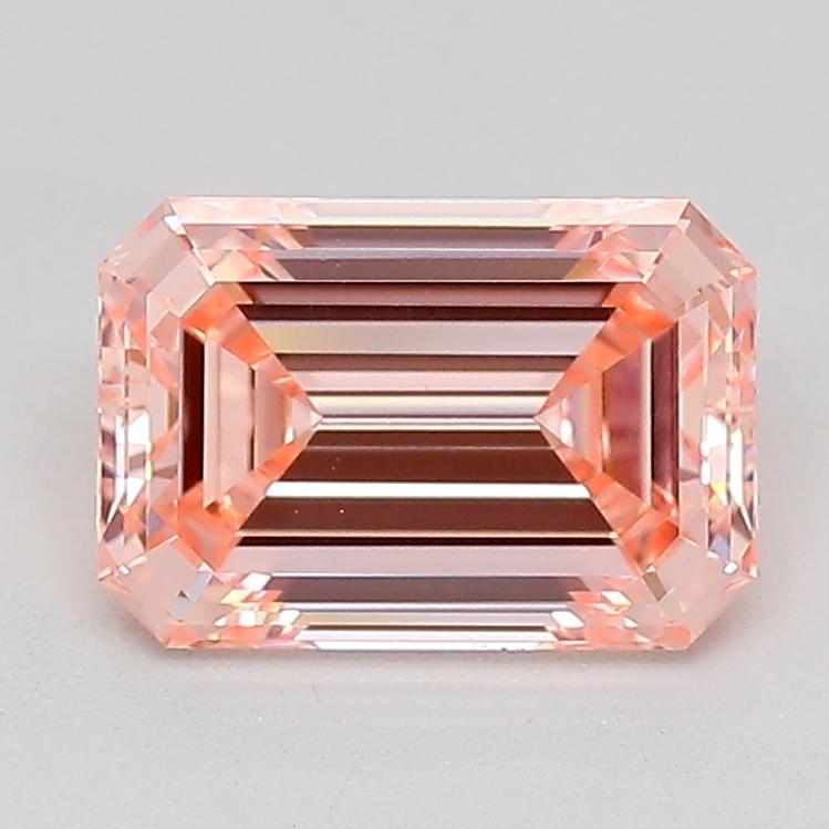 1.28 Ct. Fancy Intense  Pink Emerald Lab Grown Diamond