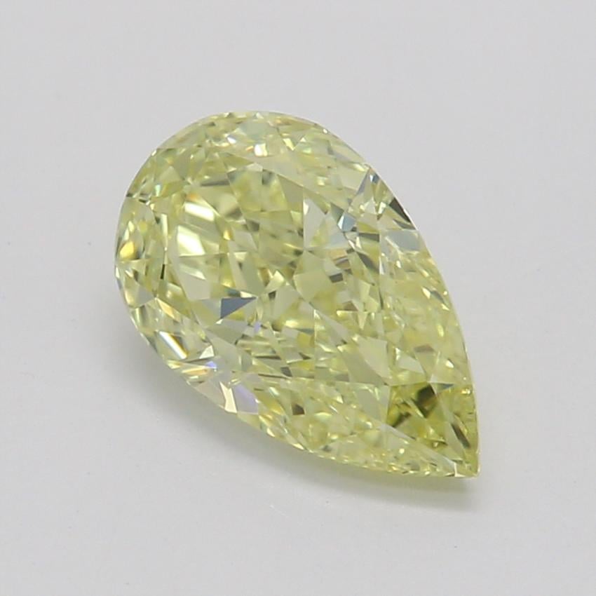 0.59 Ct. Fancy Yellow Pear Diamond
