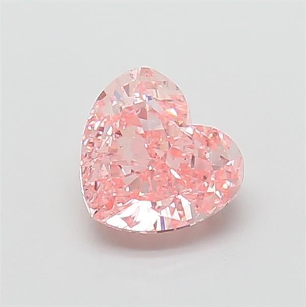 1.93 Ct. Fancy Intense Pink Heart Lab Grown Diamond