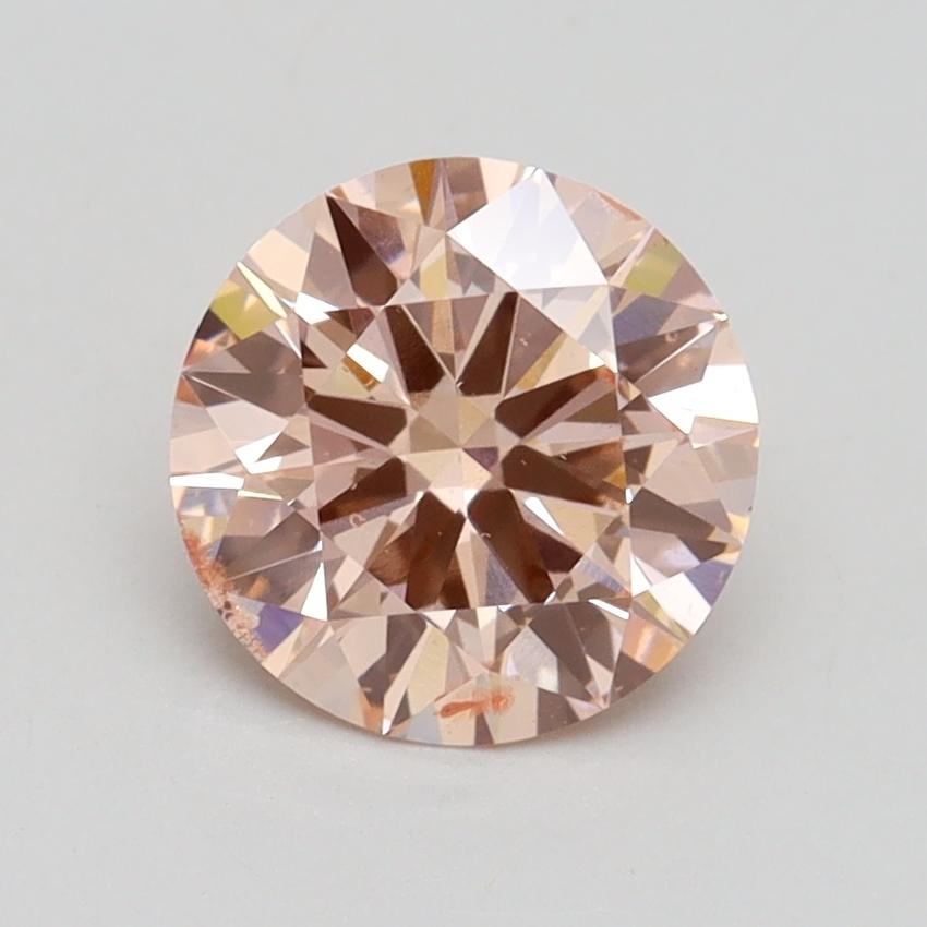 1.50 Ct. Fancy Intense Pink Round Lab Grown Diamond