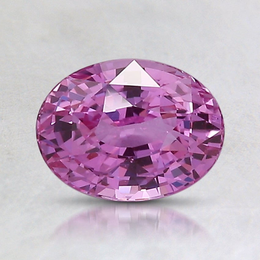 7.4x5.6mm Pink Oval Sapphire
