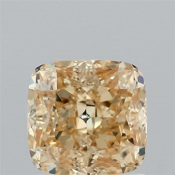 1.51 Ct. Fancy Intense Yellow Cushion Lab Grown Diamond
